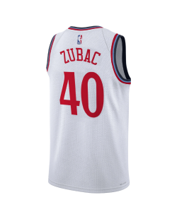 Ivica Zubac #40 Maillot blanc de l'association LA Clippers