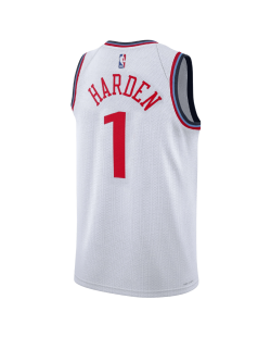James Harden #1 Maillot blanc de l'association LA Clippers