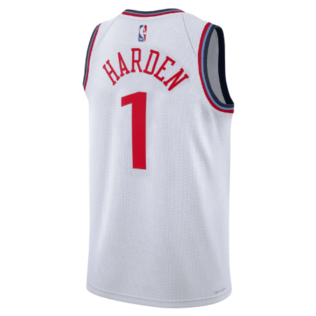 James Harden #1 Maillot blanc de l'association LA Clippers