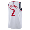 Kawhi Leonard #2 Maillot blanc de l'association LA Clippers