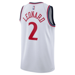 Kawhi Leonard #2 Maillot blanc de l'association LA Clippers