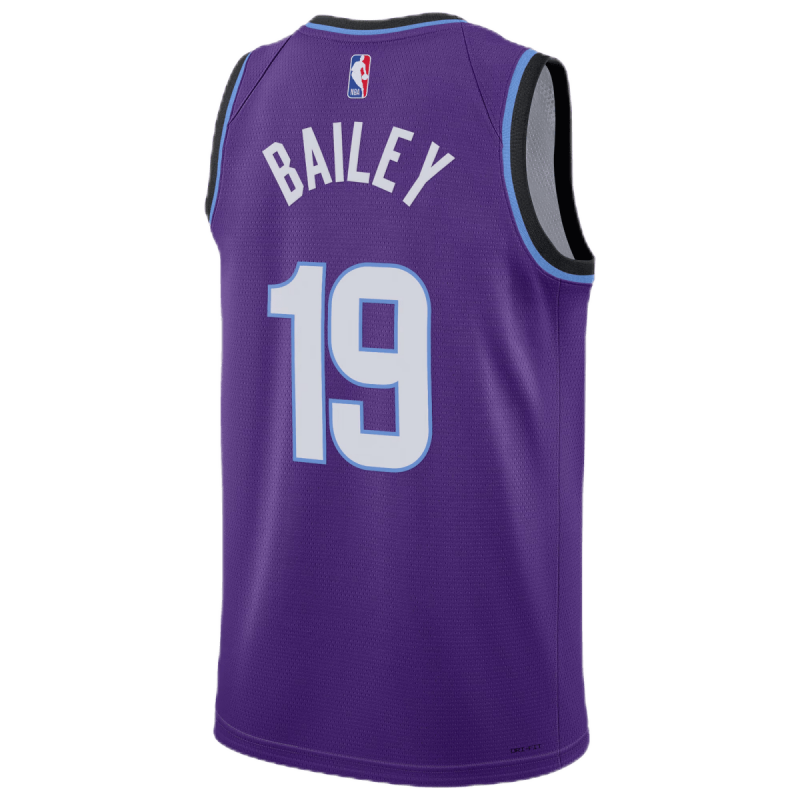 Ace Bailey #19 Maillot Utah Jazz Icône Violet