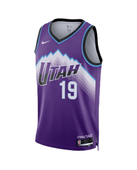 Ace Bailey #19 Maillot Utah Jazz Icône Violet
