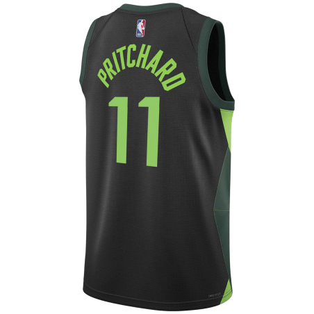 Payton Pritchard #11 Maillot Boston Celtics Black City Edition