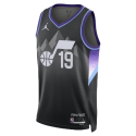 Ace Bailey #19 Maillot de déclaration noir Utah Jazz