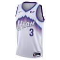Keyonte George #3 Maillot de l'Utah Jazz White Association