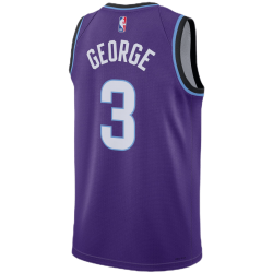 Keyonte George #3 Maillot Utah Jazz Icône Violet