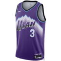 Keyonte George #3 Maillot Utah Jazz Icône Violet