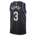 Keyonte George #3 Maillot de déclaration noir Utah Jazz