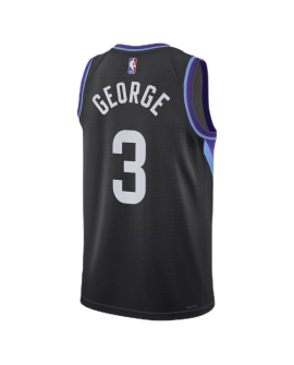 Keyonte George #3 Maillot de déclaration noir Utah Jazz