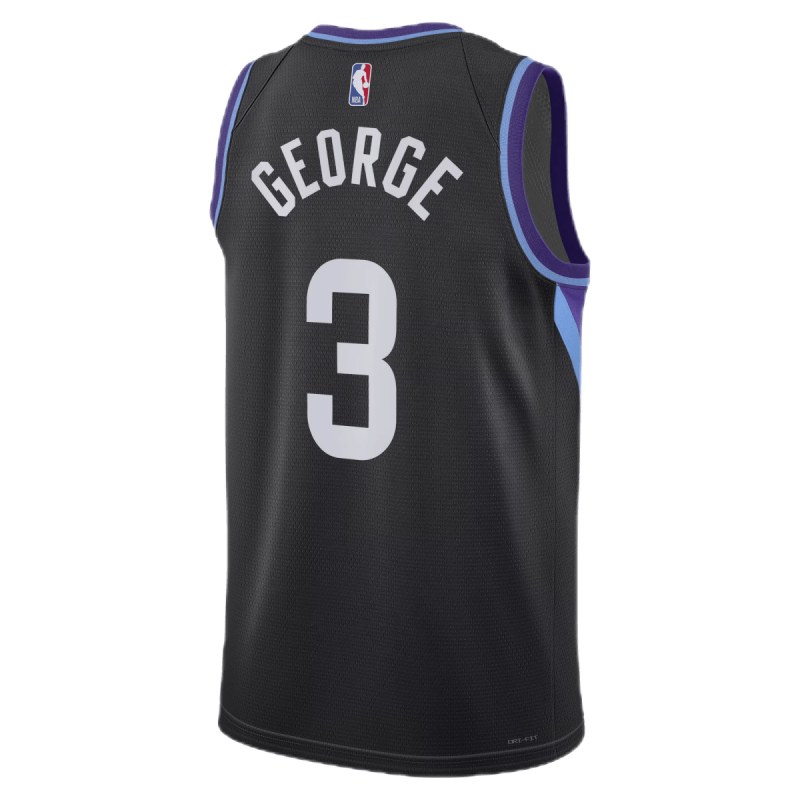 Keyonte George #3 Maillot de déclaration noir Utah Jazz