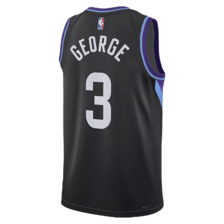 Keyonte George #3 Maillot de déclaration noir Utah Jazz
