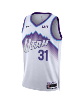 Georges Niang #31 Maillot de l'Utah Jazz White Association