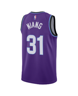 Georges Niang #31 Maillot Utah Jazz Icône Violet