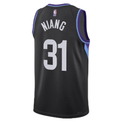 Georges Niang #31 Maillot de déclaration noir Utah Jazz