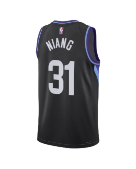 Georges Niang #31 Maillot de déclaration noir Utah Jazz