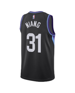 Georges Niang #31 Maillot de déclaration noir Utah Jazz