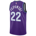 Kyle Filipowski #22 Maillot d'icône violet Utah Jazz