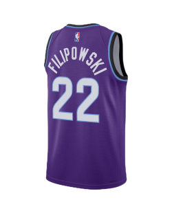 Kyle Filipowski #22 Maillot d'icône violet Utah Jazz