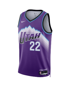 Kyle Filipowski #22 Maillot d'icône violet Utah Jazz