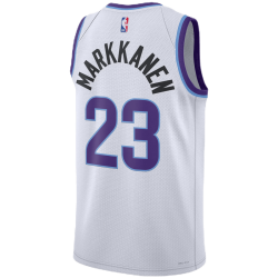 Lauri Markkanen #23 Maillot de l'Utah Jazz White Association