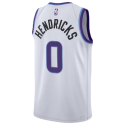 Taylor Hendricks #0 Maillot Utah Jazz White Association