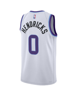 Taylor Hendricks #0 Maillot Utah Jazz White Association