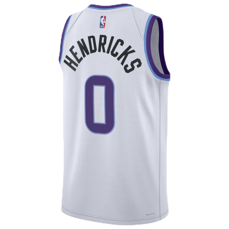 Taylor Hendricks #0 Maillot Utah Jazz White Association