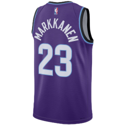Lauri Markkanen #23 Maillot Utah Jazz Icône Violet