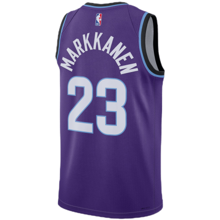 Lauri Markkanen #23 Maillot Utah Jazz Icône Violet