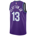 Walter Clayton Jr. #13 Maillot Utah Jazz Icône Violet