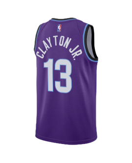 Walter Clayton Jr. #13 Maillot Utah Jazz Icône Violet