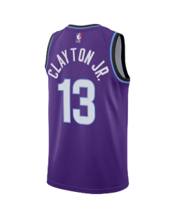 Walter Clayton Jr. #13 Maillot Utah Jazz Icône Violet