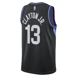 Walter Clayton Jr. #13 Maillot de déclaration noir Utah Jazz