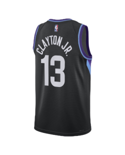 Walter Clayton Jr. #13 Maillot de déclaration noir Utah Jazz