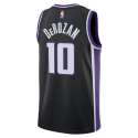 DeMar DeRozan #10 Maillot icône noir des Sacramento Kings