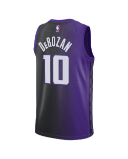 DeMar DeRozan #10 Maillot de déclaration violet des Sacramento Kings