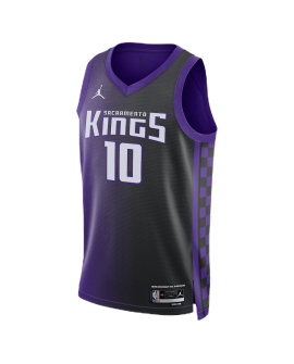 DeMar DeRozan #10 Maillot de déclaration violet des Sacramento Kings