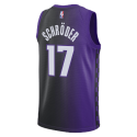 Dennis Schroder #17 Maillot de déclaration violet des Sacramento Kings