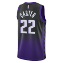 Devin Carter #22 Maillot de déclaration violet des Sacramento Kings