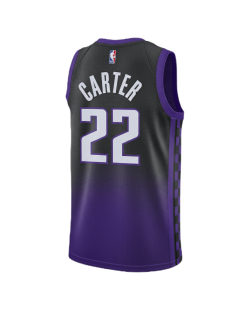 Devin Carter #22 Maillot de déclaration violet des Sacramento Kings