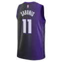Domantas Sabonis #11 Maillot de déclaration violet des Sacramento Kings