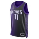 Domantas Sabonis #11 Maillot de déclaration violet des Sacramento Kings