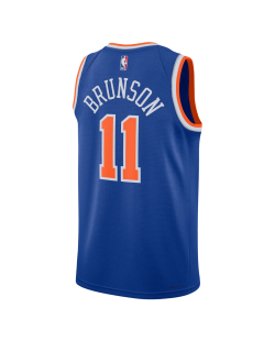 Jalen Brunson #11 Maillot icône bleue des New York Knicks