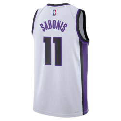 Domantas Sabonis #11 Maillot de l'association blanche des Sacramento Kings