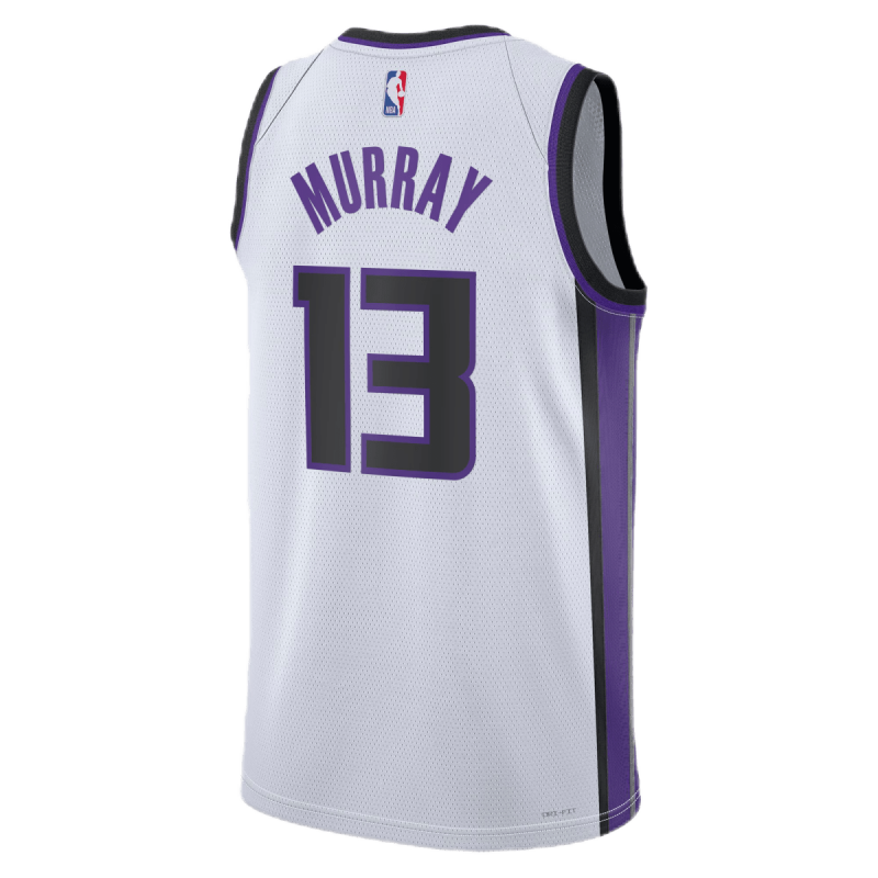 Keegan Murray #13 Maillot de l'association blanche des Sacramento Kings