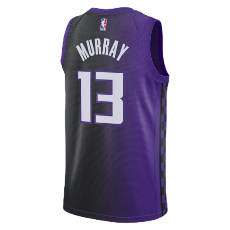 Keegan Murray #13 Maillot de déclaration violet des Sacramento Kings