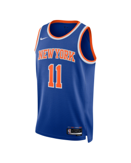 Jalen Brunson #11 Maillot icône bleue des New York Knicks