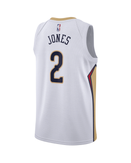 Herbert Jones #2 Maillot blanc de l'association des pélicans de la Nouvelle-Orléans