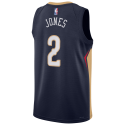 Herbert Jones #2 Maillot icône de la marine des pélicans de la Nouvelle-Orléans